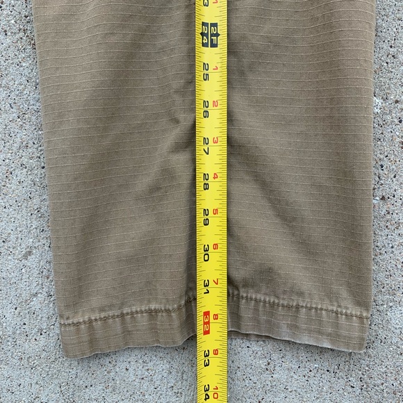 Carhartt Pants Adult 38x34 (Actual 36x32) Tan Force Cargo Ripstop Workwear Men - Picture 13 of 14